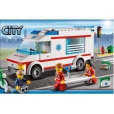 4431 Vafa LEGO City Town Ambulanta30x20cm